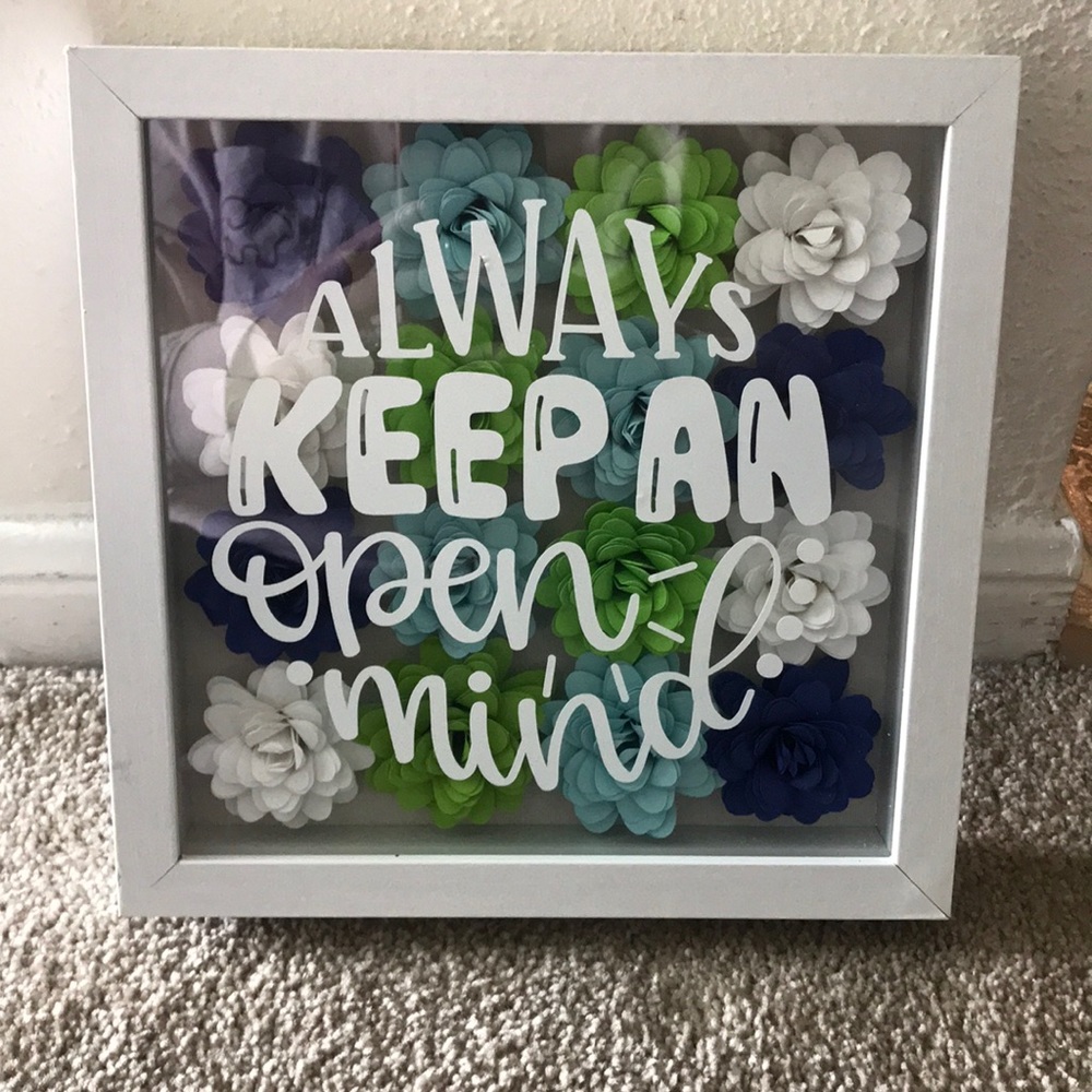 Handmade shadow box